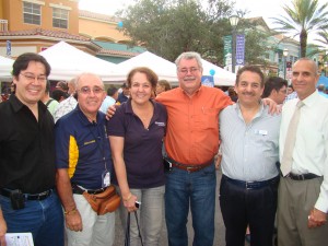 Fabio Andrade, Dr Laureano Chileuitt, Sandra Ramon, José Zambrano