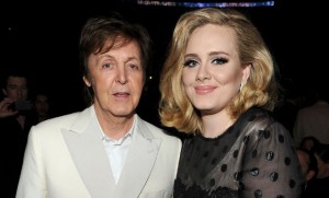 Paul McCartney y Adele