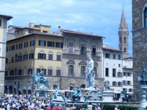 Piazza della Signoria en Florencia