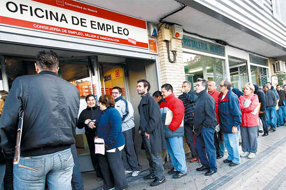 desempleos en Espana