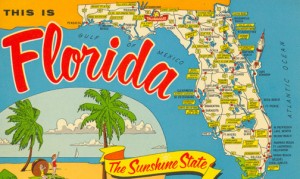 Mapa de la Florida