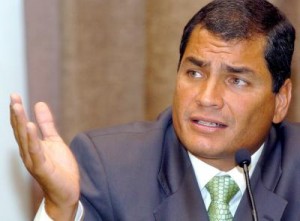 ECUADOR ELECTIONS RESULTS - RAFAEL CORREA
