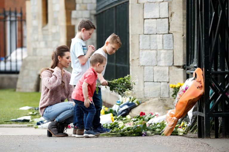 Así está el Palacio de Buckingham tras la muerte del ...